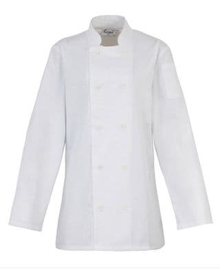 Premier Women's long sleeve chef's jacket