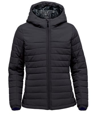 Stormtech Ladies Nautilus quilted Hooded Jacket