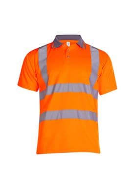 Uneek Hi Vis Safety Polo Shirt