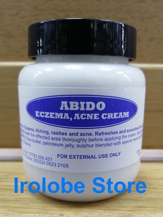 Abido Original Cream Eczema Rashes & Acne 1 Jar