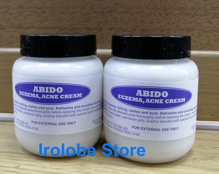 Abido Original Cream - Eczema Rashes & Acne 2 Jars