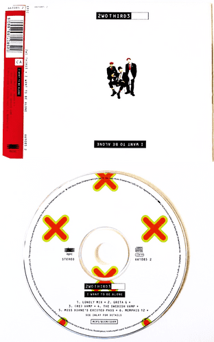 2wo Third3 - I Want To Be Alone (CD Single Pt 1) (VG/EX)