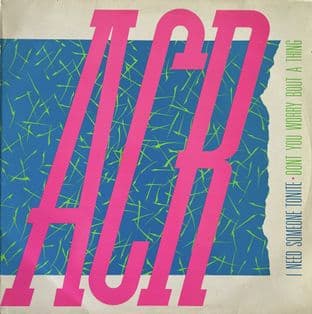 A Certain Ratio (ACR) - I Need Someone Tonite (12") (VG-EX/VG-)