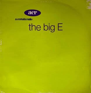 A Certain Ratio - The Big E (12") (G+/G+)
