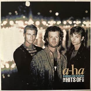 A-Ha ‎- Headlines And Deadlines: The Hits Of A-Ha (1991 LP) (VG+/EX)
