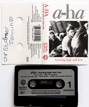 A-Ha - Hunting High And Low (Cassette Album) (EX/VG-)