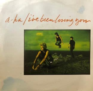 A-Ha - I've Been Losing You (7") (G-VG/VG-)