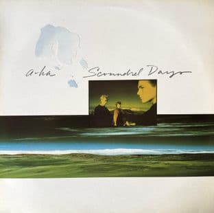 A-Ha ‎- Scoundrel Days (LP) (VG+/VG+)