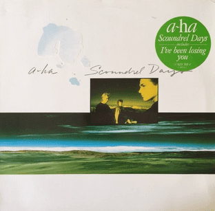 A-Ha - Scoundrel Days (LP) (VG/VG-)