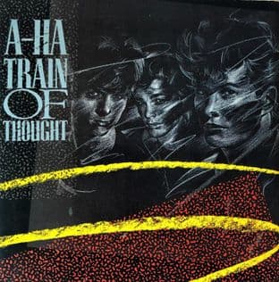 A-Ha - Train Of Thought (7") (G-VG/VG-)