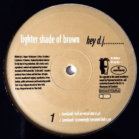 A Lighter Shade Of Brown - Hey D.J.... (12