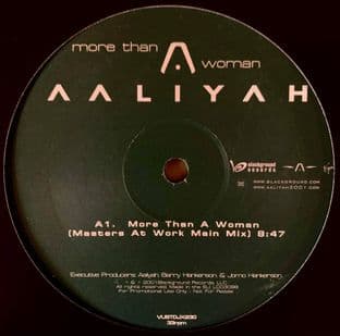 Aaliyah - More Than A Woman (MAW Remixes) (12") (Promo) (G-VG/NM)