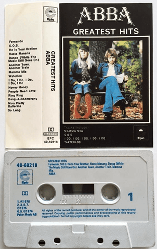 Abba - Greatest Hits (Cassette Album) (VG/VG+)