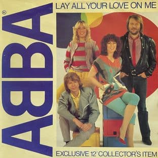 ABBA - Lay All Your Love On Me (12") (VG-/VG-)