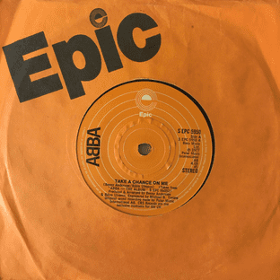 ABBA - Take A Chance On Me (7") (G+/G+)