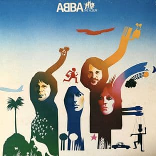 ABBA - The Album (LP) (VG-EX/VG)