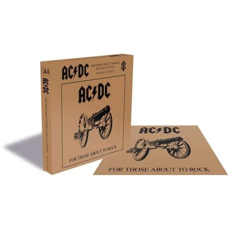AC/DC - FOR THOSE ABOUT TO ROCK (500 PIECE JIGSAW PUZZLE) (JS099)