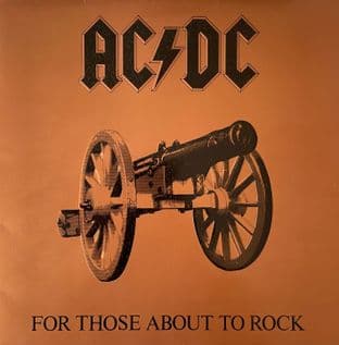 AC/DC - For Those About To Rock (We Salute You) (LP) (VG/VG)