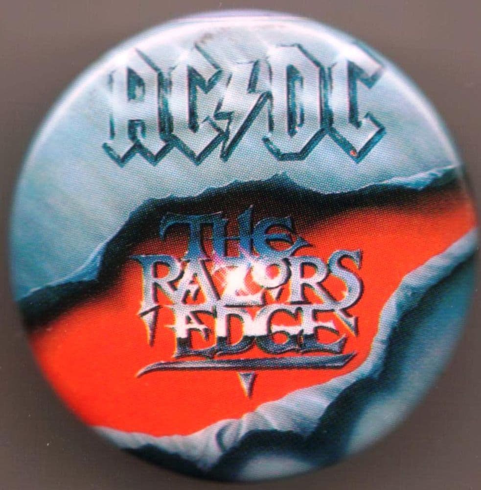 AC/DC - The Razors Edge 25mm Button Badge