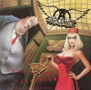 Aerosmith - Love In An Elevator (12") (VG/G++)