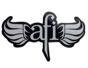 AFI - Wings Logo Sticker