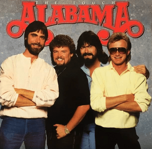 Alabama - The Touch (LP) (VG/EX)
