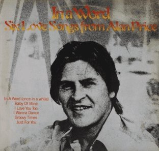 Alan Price - In A Word: Six Love Songs From Alan Price EP (12") (G-/G-)