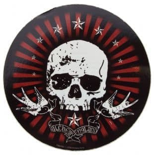 Alchemy England - Skull & Birds (Sticker)