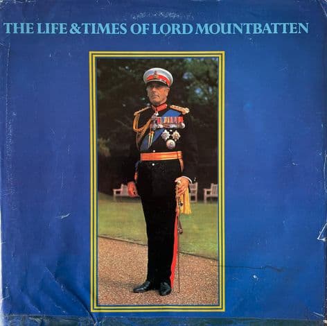 Alec Mango ‎- The Life & Times Of Lord Mountbatten (LP) (Promo) (G-VG/G+)