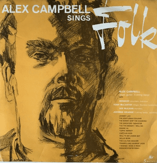 Alex Campbell - Alex Campbell Sings Folk (LP) (G-VG/G)