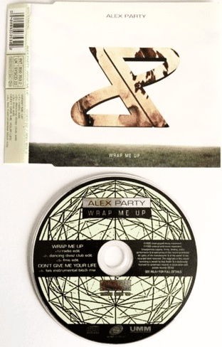 Alex Party - Wrap Me Up (CD Single) (VG-/EX)