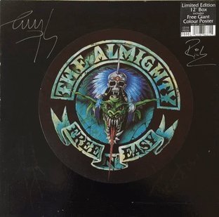 Almighty (The) - Free 'N' Easy (12") (Boxed) (Signed) (VG++/VG)