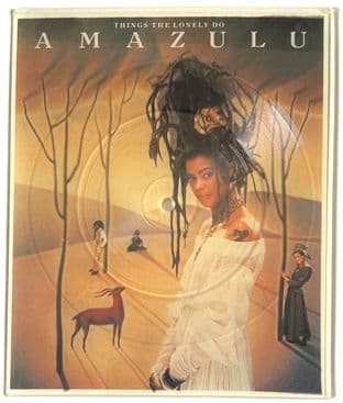 Amazulu - Things The Lonely Do (7") (Shaped Picture Disc) (EX-/NM) (1)