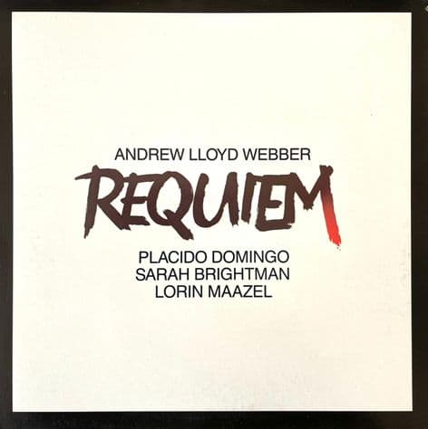 Andrew Lloyd Webber ‎- Requiem (LP) (EX/VG)