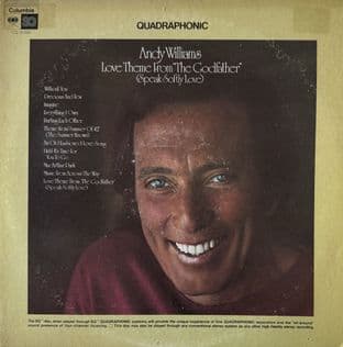 Andy Williams - Love Theme From "The Godfather" (Quadrophonic LP) (EX-/VG)
