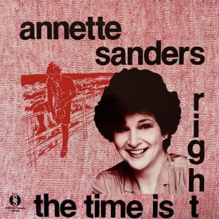 Annette Sanders - The Time Is Right (LP) (EX/EX+)