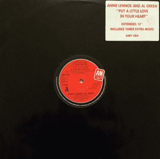 Annie Lennox & Al Green - Put A Little Love In Your Heart (12") (VG/VG) (2)