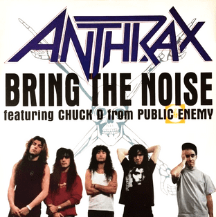 Anthrax ft Chuck D - Bring The Noise (12") (VG-/VG)