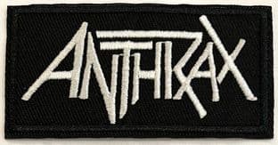 Anthrax Logo Sew On Patch (pa297)