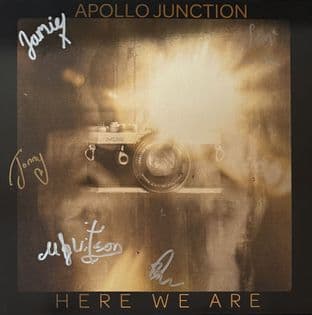 Apollo Junction - Here We Are (LP) (Yellow Vinyl) (Signed) (M/M)