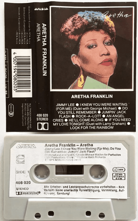 Aretha Franklin - Aretha (Cassette Album) (VG-/VG)