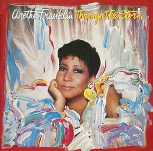 Aretha Franklin - Through The Storm (LP) (VG-/G-VG)