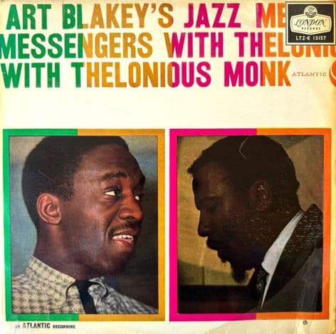 Art Blakey & The Jazz Messengers - ...With Thelonious Monk (LP) (EX-/VG-)