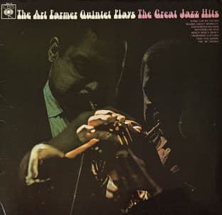 Art Farmer Quintet (The) - Plays The Great Jazz Hits (LP) (1st Pressing) (VG+/VG+)