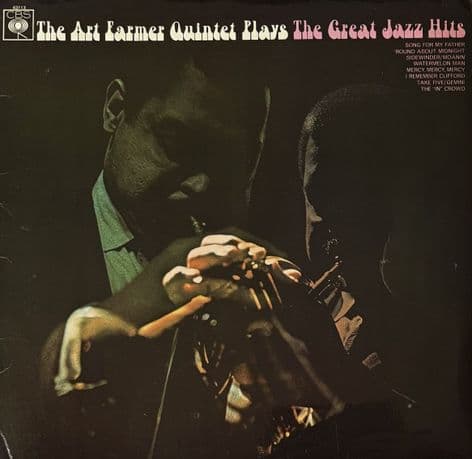 Art Farmer Quintet (The) - Plays The Great Jazz Hits (LP) (1st Pressing) (VG+/VG+)