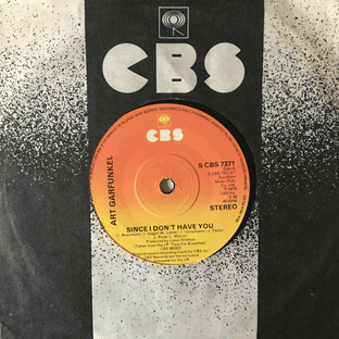 Art Garfunkel - Since I Don't Have You (7") (VG+/VG-)