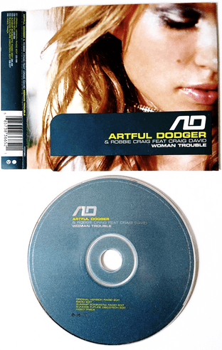 Artful Dodger & Robbie Craig ft Craig David - Woman Trouble (CD Single Pt 2) (EX/EX)