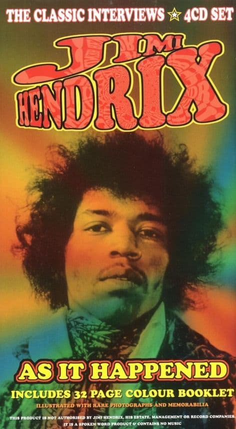 As It Happened - Jimi Hendrix (4xCD Set With 32 Page Colour Booklet) (1)