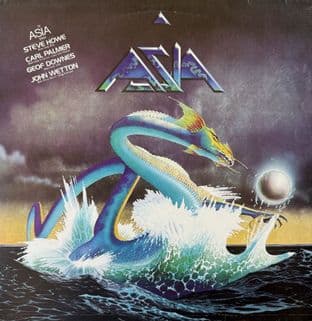 Asia - Asia (LP) (EX/VG-)