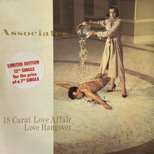 Associates (The) - 18 Carat Love Affair/Love Hangover (12") (EX-/VG)
